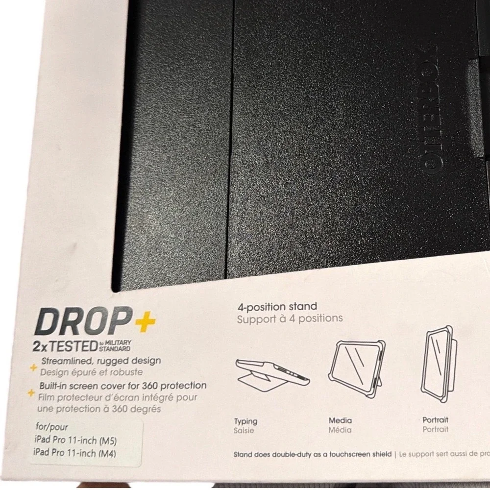 Damaged Box! OtterBox Defender Series Case for iPad Pro 11-inch M4 M5 Blk Rugher
